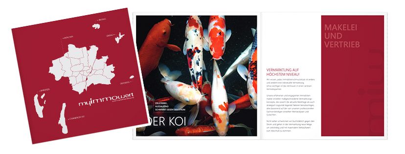 broschüre Unsere neue Imagebroschüre - erfahren Sie alles über unser Immobilienbüro