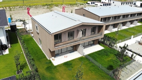 Moderne Doppelhaushälfte (Haus 1.1) im Passivhausstandard in familienfreundlicher Wohnlage in Poing, 85586 Poing, Doppelhaushälfte