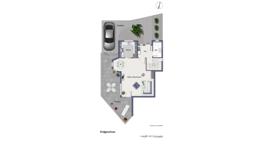 Exklusives Designer-Einfamilienhaus mit High-End-Ausstattung in privilegierter Lage von Baldham - Erdgeschoss