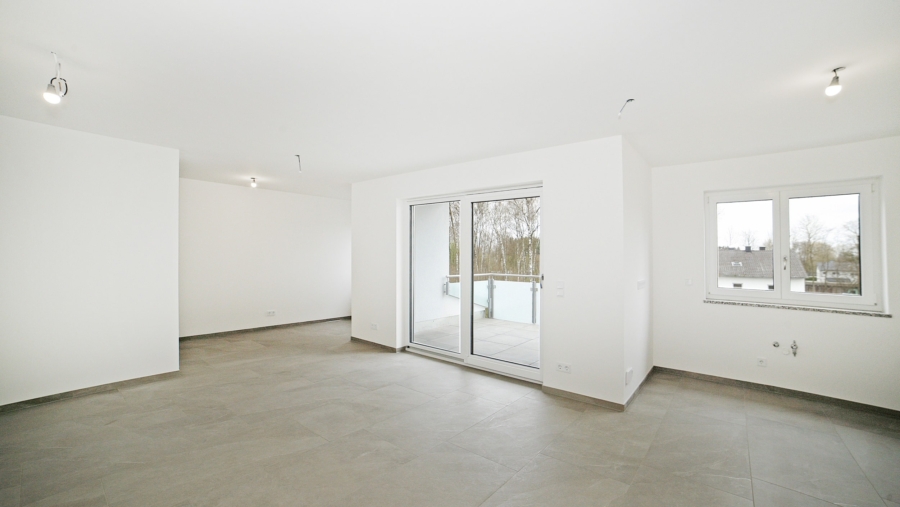 Edle 4-Zimmer-Dachgeschosswohnung mit 136 m²Wohnfläche, 2 Bäder & Luxusausstattung - Wohnbereich