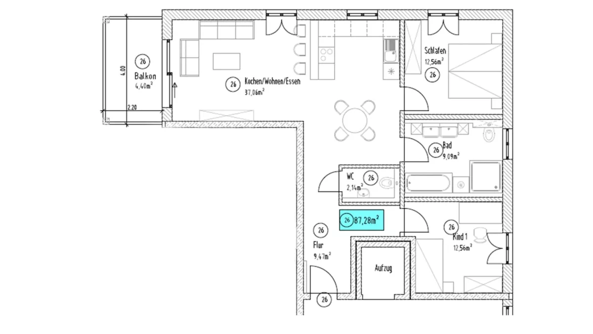 Wohnung