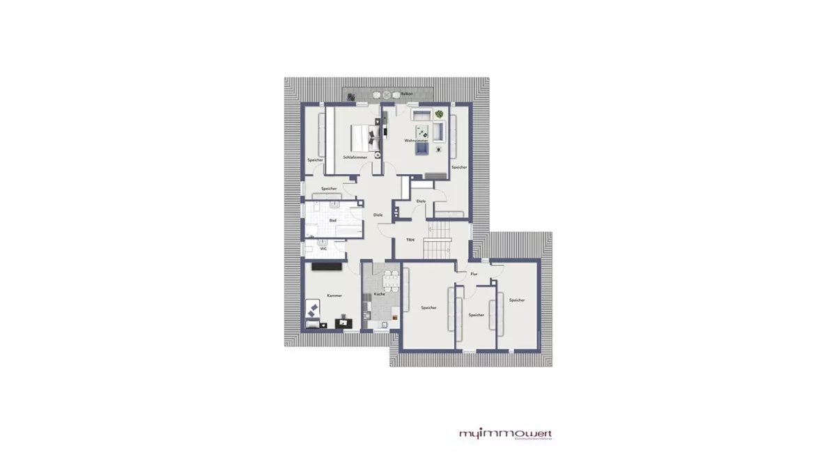 Grundriss Dachgeschoss