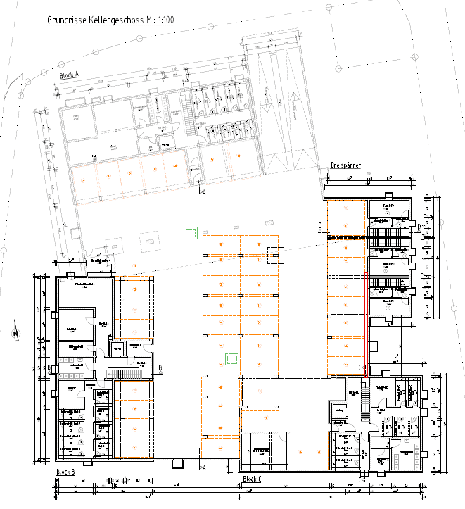 Top vermietete 3,5-Zimmer-Dachgeschosswohnung, Bj. 2023 in sehr guter Wohnlage sucht Kapitalanleger! - Geschossflächenplan UG