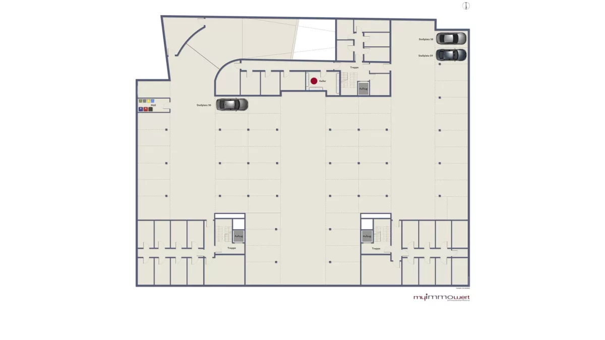 Grundriss Untergeschoss
