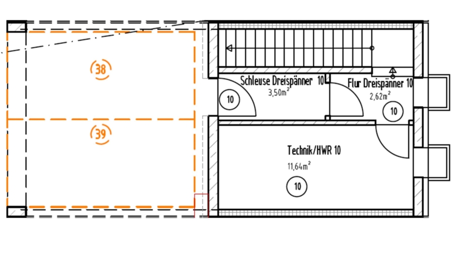 Traumhaus auf Erbpacht! Modernes, hochwertiges Reihenmittelhaus (KFW 55) frei zur Eigennutzung - Kellergeschoss