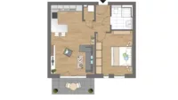 Grundriss Wohnung 5