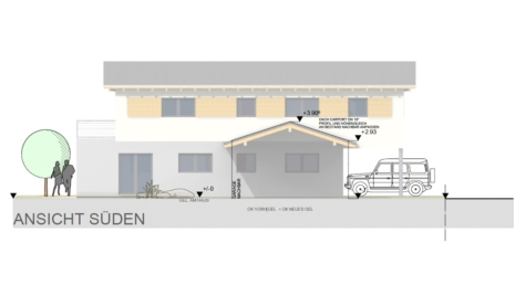 Moderne 3-Zimmer-Dachgeschosswohnung mit großem Westbalkon & zwei großen Außenstellplätzen, 85435 Erding, Dachgeschosswohnung