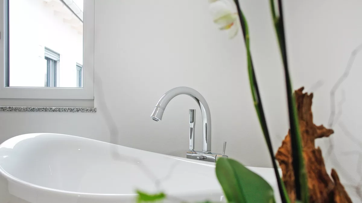 Detailansicht Badewanne