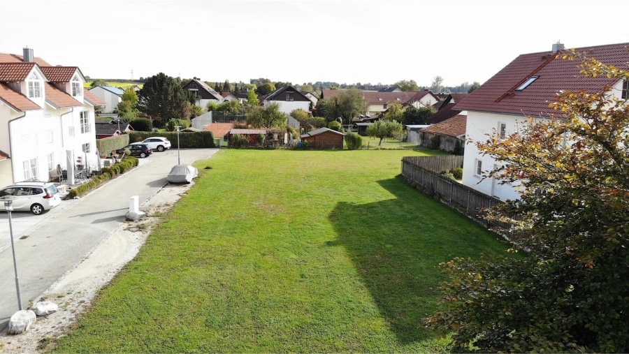 Moderne Doppelhaushälfte mit ca. 151,70 m² Wohnfläche, 5 Zimmern & 2 exklusiven Tageslichtbädern! - Luftbild