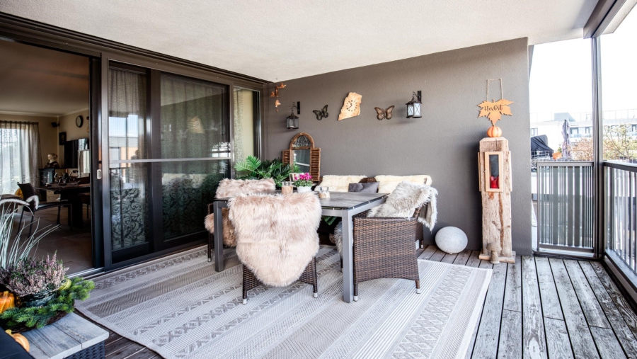 Eine Perle im Herzen von Erding! Edle Penthouse Wohnung mit 133 m² Wohnfläche & großer Dachterrasse - Dachterrasse