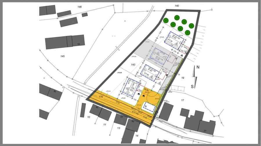 Bau(T)raum! Exklusives Baugrundstück für ein Einfamilienhaus in 84439 Steinkirchen-Hofstarring - Grundstück 3