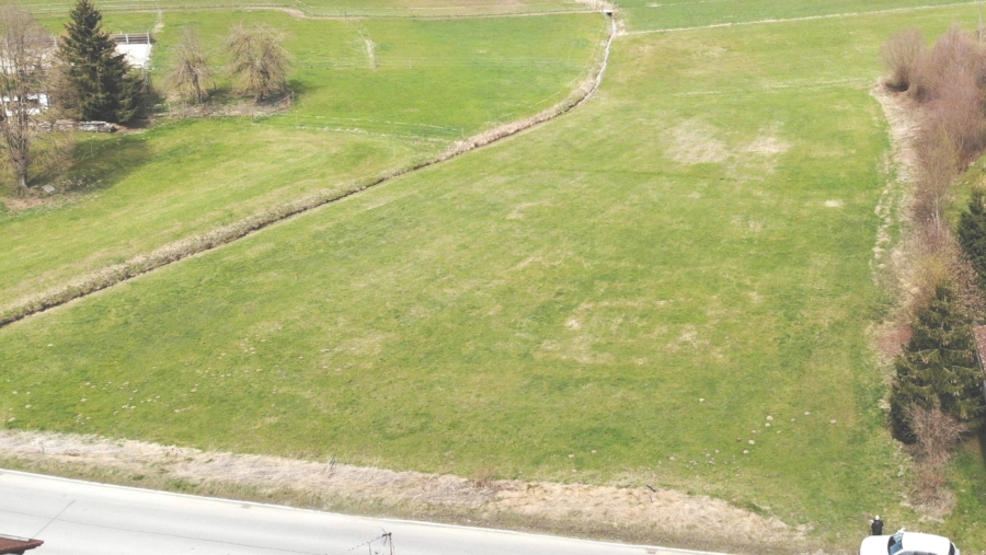 Bautraum verwirklichen? Exklusives Baugrundstück für ein Einfamilienhaus in 84439 Hofstarring - Südansicht