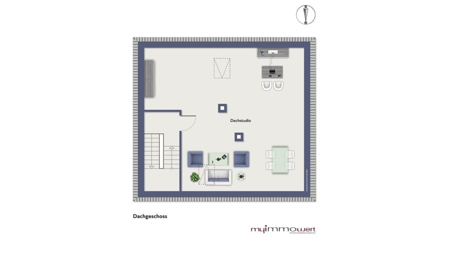 Absolute Rarität! Charmantes Zweifamilienhaus im Kaffeemühlenstil in 92670 Windischeschenbach - Dachgeschoss