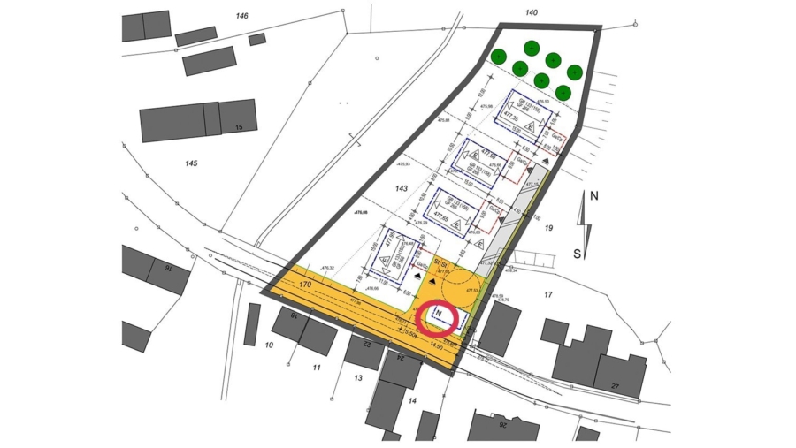 Baugrundstück für ein Nebengebäude (keine Wohnbebauung) in 84439 Steinkirchen bei Erding - Grundstück