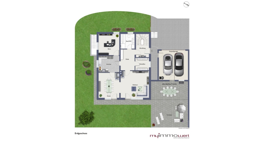 Platz für die ganze Familie! Großzügiges Einfamilienhaus mit 7 Zimmer in Top-Lage Taufkirchen (Vils) - Erdgeschoss