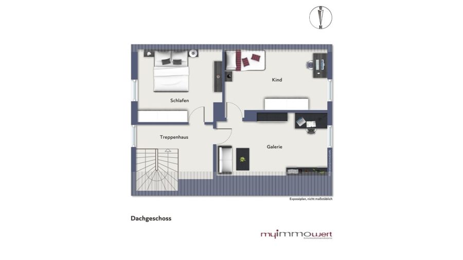 Die Perle im Winterschlaf! Wunderschönes Einfamilienhaus mit Blick in das Schwillachtal - Dachgeschoss