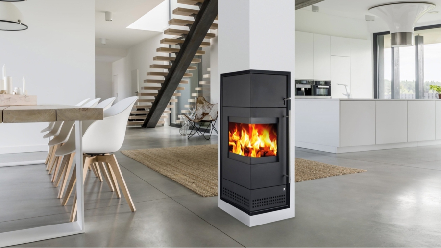 Elegante Walmdach Neubau-Doppelhaushälfte im Villenstil in Bestlage Erding zu vergeben! - Kamin Plewa Panorama